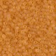 Miyuki delica Beads 11/0 - Matte transparent light topaz DB-742